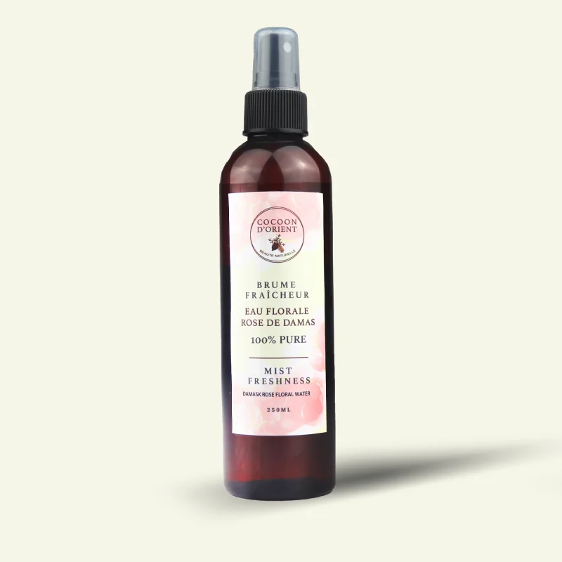 Eau de Rose de Damas 100% Pure Brume Fraicheur