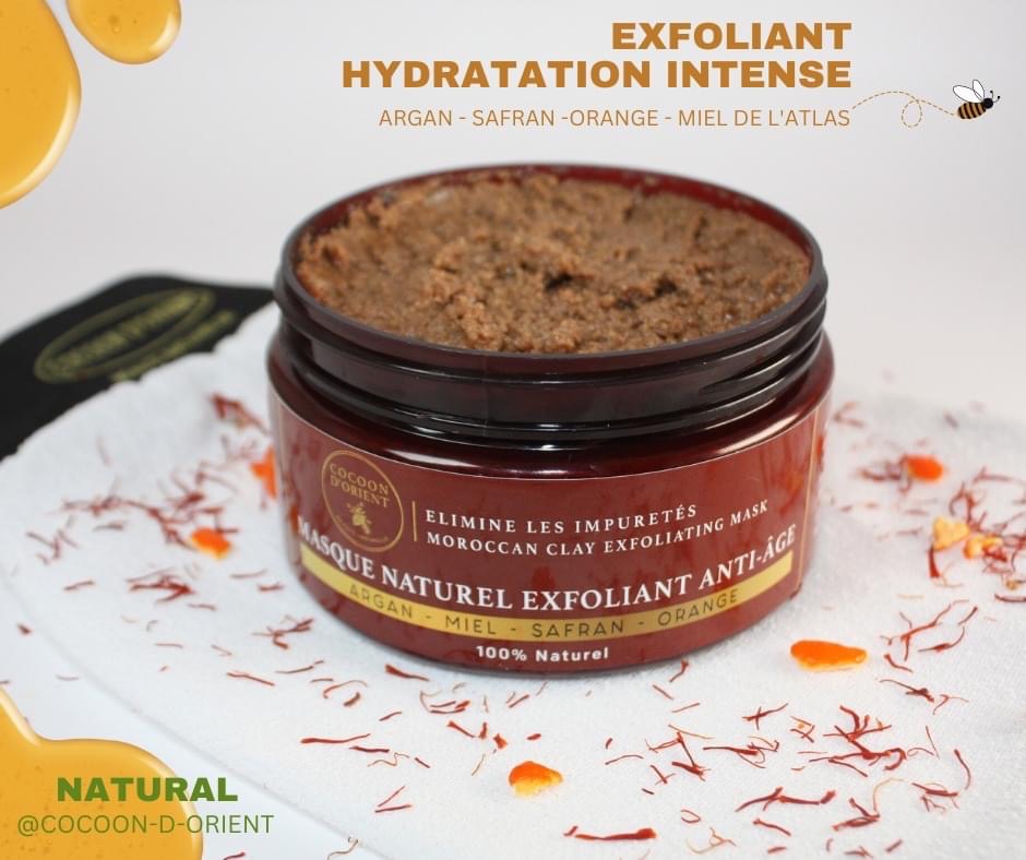 Soin anti-âge pour Masque Gommage Exfoliant Visage et Corps