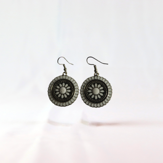 Boucles d'oreilles artisanales du Maroc par Cocoon d'Orient